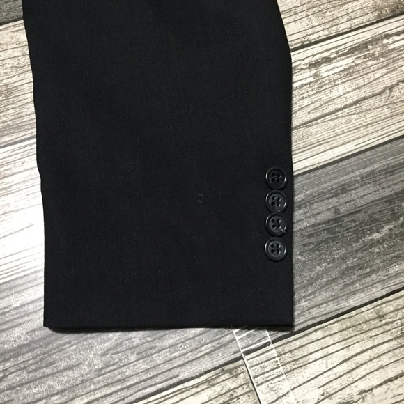 Joseph Feiss Wool Blazer Jacket Men’s 42 Tall Black 3 Button Canada Made. - Picture 6 of 9